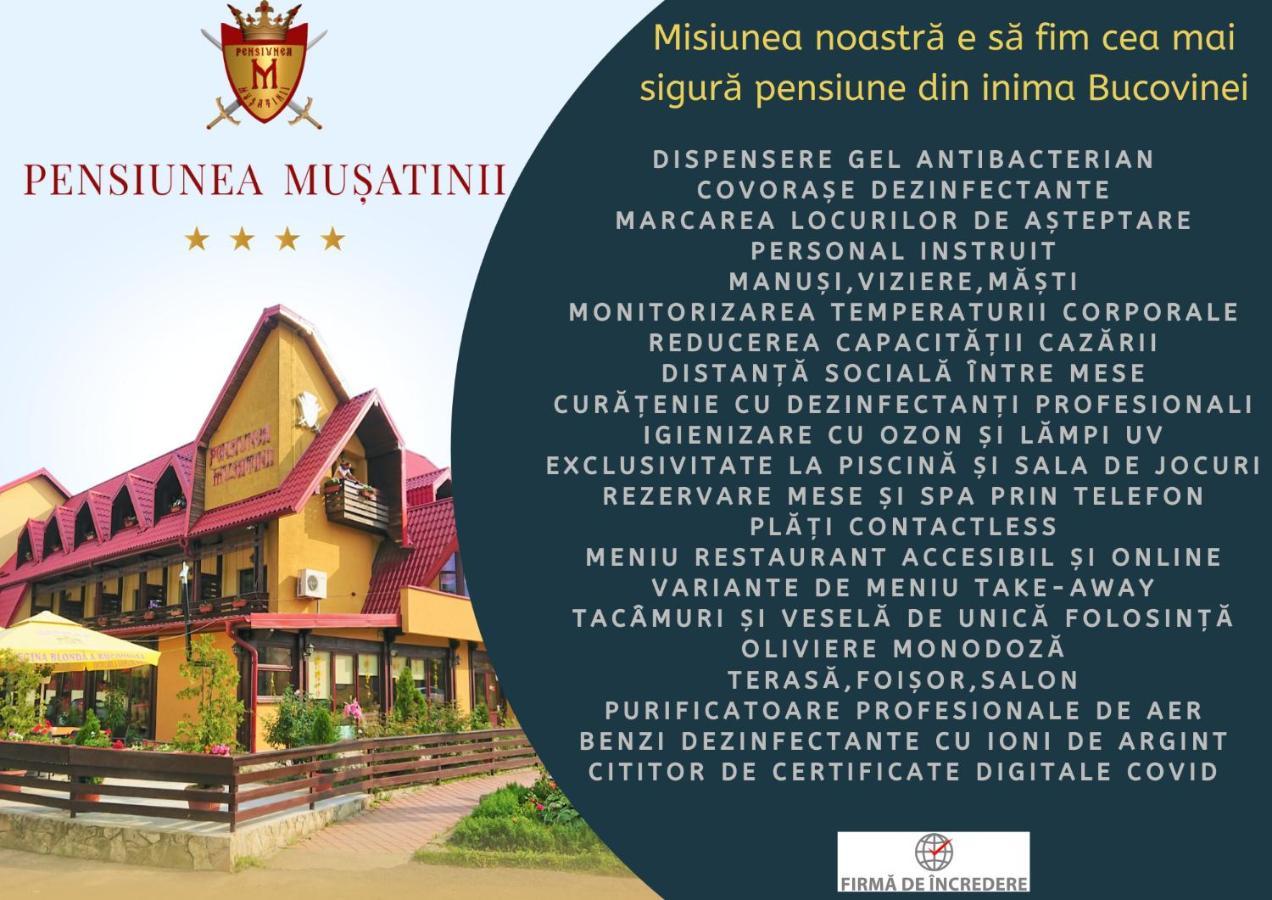 Pensiunea Musatinii Putna  Kültér fotó